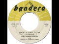 THE IMPRESSIONS - SHORTY&#39;S GOT TO GO [Bandera 2504] 1958