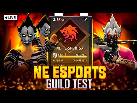 🔴FREE FIRE LIVE 1 VS 1 GUILD TEST😍 #shortsfeed #freefire #freefireindia