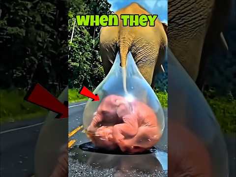 This is how animals look when they're pregnant! 🥹🐾  #PregnantAnimals #AnimalFacts #Animals