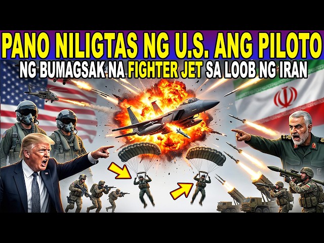 Ang MALUPIT at MAPANGANIB na RESCUE MISSION sa American F15 PILOT mula sa LOOB ng IRAN