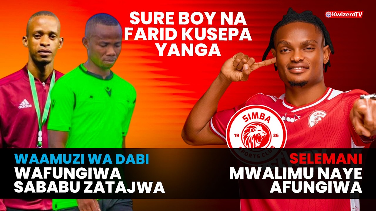 SPORTS CORNER: WAAMUZI WA DABI WAFUNGIWA, SELEMANI MWALIMU NAYE  AFUNGIWA| 06.03.2026
