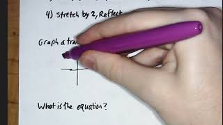 AFDA3 5 Notes Back: Transformations of Quadratic Functions