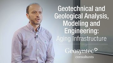 Geotechnical and Geological Analysis, Modelling & Engineering: Aging Infrastructure | Ali Ebrahimi