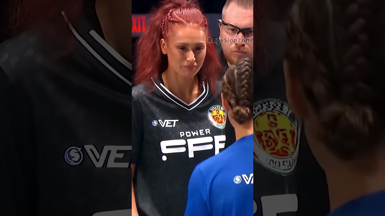 a surprising knockout after just one slap 