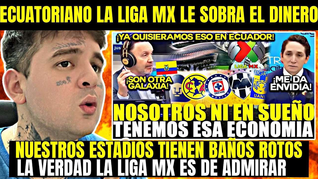 ECUATORIANOS SORPRENDIDOS CON EL DINERO DE LA LIGA MX 🇲🇽