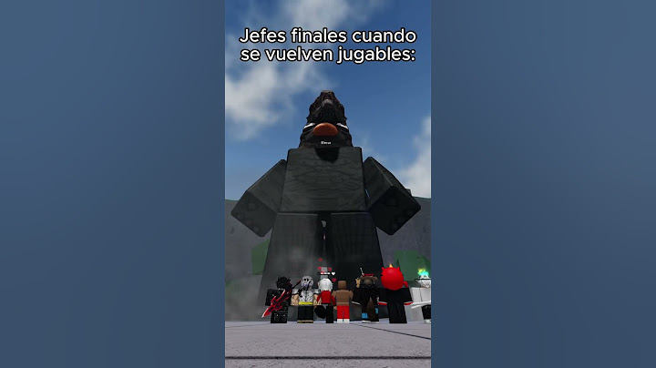 Jefes finales cuando se vuelven jugables