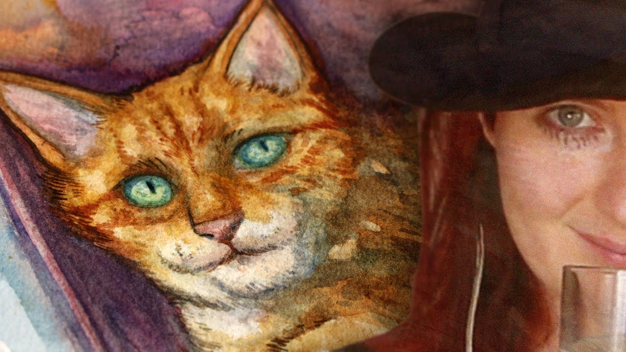 how to paint a cat YouTube