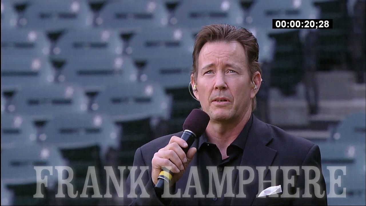 White Sox game "Come Fly With Me" Big Band Singer Frank Lamphere