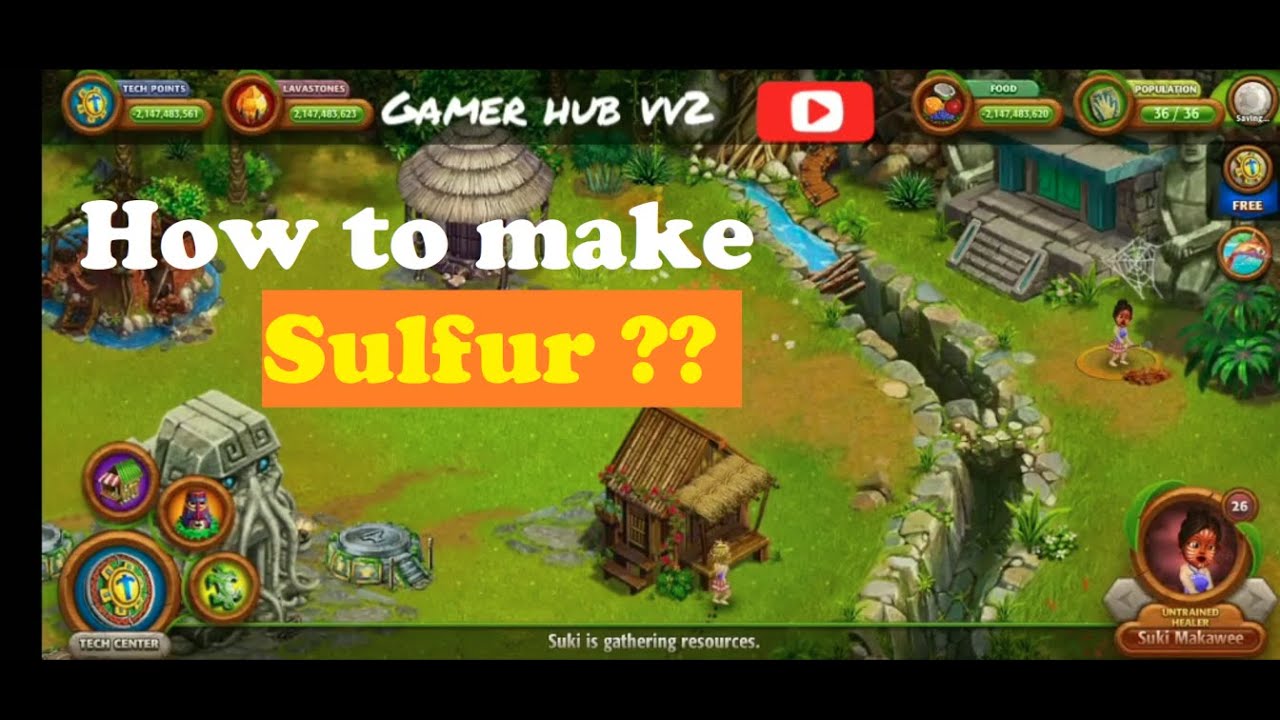 How to make Sulfur Virtual Villagers Origins 2 Gamer Hub YouTube