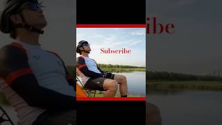 Morning Lake Camping During My Solo Cycling Journey | Nature Travel Vlog 🚴‍♂️🌅 #vlog #day #challenge
