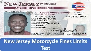 New Jersey Motorcycle Fines Limits Test screenshot 4
