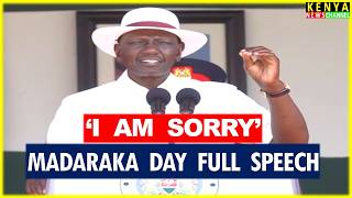 Ruto FULL SPEECH today in Wajir Stadium during Madaraka Day Celebrations 2026