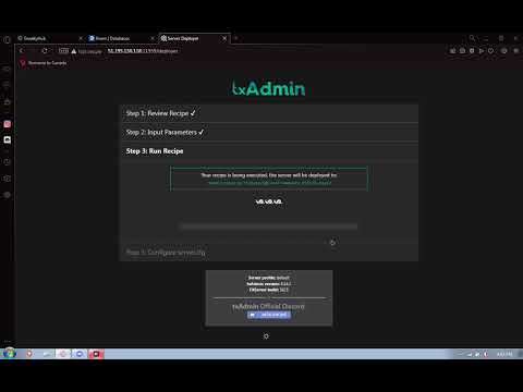 Full txadmin setup on fivem server (Tutorial) , hosted on sneakyhub