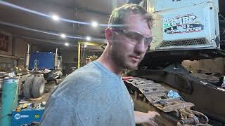 More Feller Bunch repair work