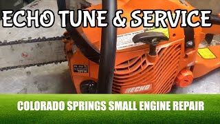 Echo Chainsaw Tune-up and Service Small Engine Repair