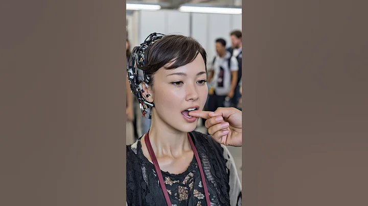 Guy Tries Out the Newest Girlfriend Robot at the Expo