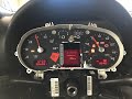 Running the factory test on an Audi TT Instrument Cluster
