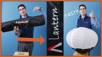 How To Assemble The Aputure Lantern