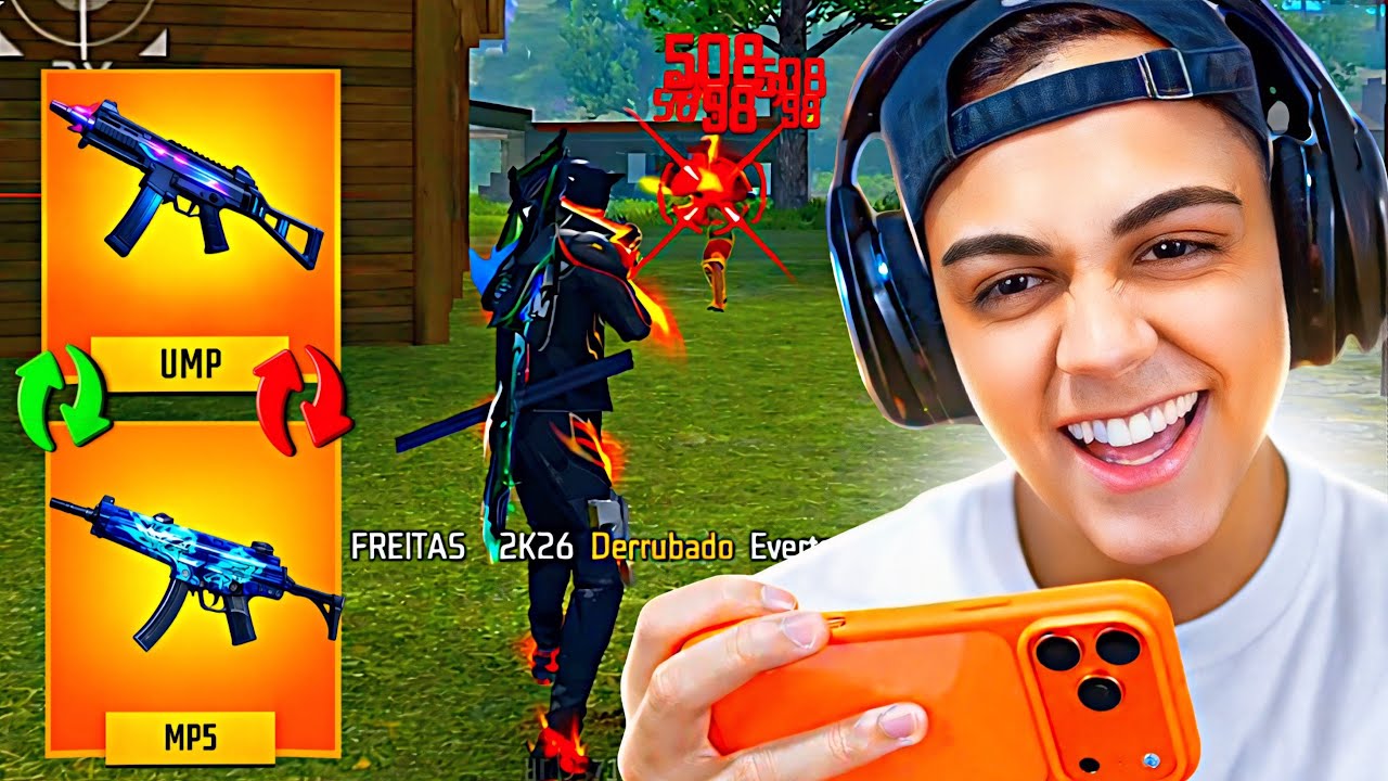 FREITAS USOU A UMP E A MP5-III PRA AMASSAR OS OPONENTES E CARREGAR O SQUAD! 🔥