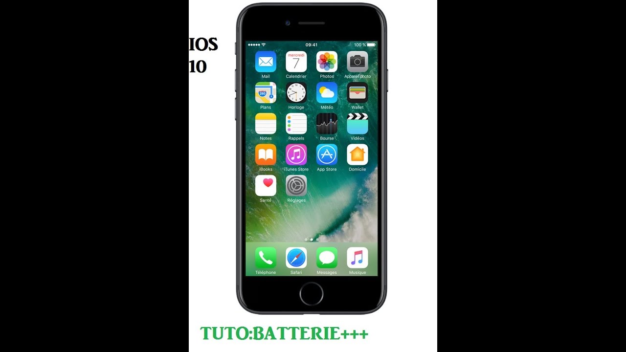 [TUTO ] Économiser sa batterie IPhone. - YouTube