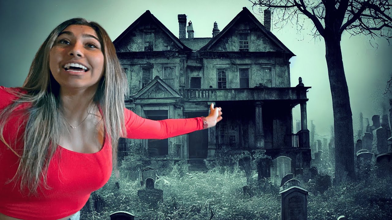 TRAPPED IN A HAUNTED HOTEL FOR 24 HOURS!! - YouTube