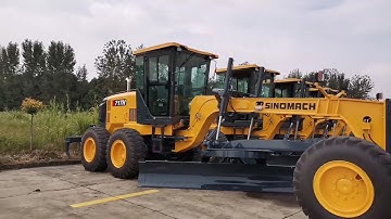 Sinomach Motor Grader in Fast Beat