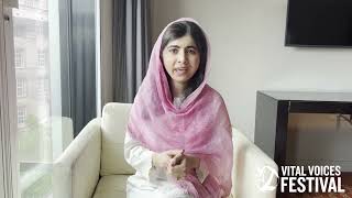 Malala Yousafzai Talks About the Opening of the VV Global HQ