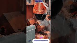 Precision &amp; Power: Heavy-Duty Industrial Stone-Cutting Machine for Massive Marble Blocks