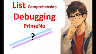Use list comprehension and print prime no and list of prime no || range of prime no using python