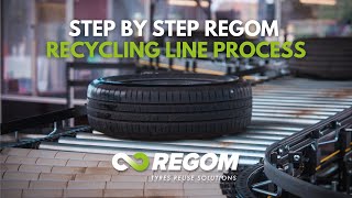 REGOM sorting recycling line for end of life tires