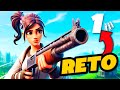 GANO SOLO A ESCOPETA CORREDERA! | FORTNITE