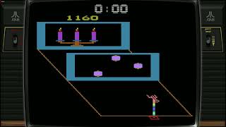 Celebrity Lasercade (Unreleased Prototype) Atari 2600 Gameplay | Rare 3D Shooting Gallery Game Wealth