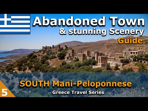 The Mani Peninsula | SOUTH | Abandoned Town and Stunning Scenery | GREECE (5)
