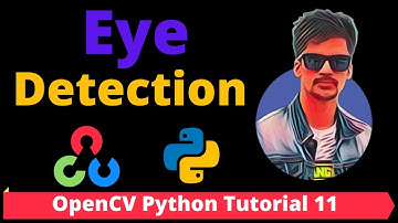 OpenCV Python Tutorial 11 - Eye Detection using OpenCV and Python