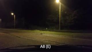 M90 M9 spur Ingliston transmitter farm road