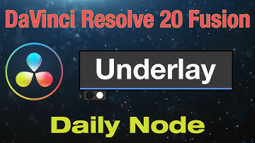 DaVinci Resolve 20 Fusion Underlay-knooppunt