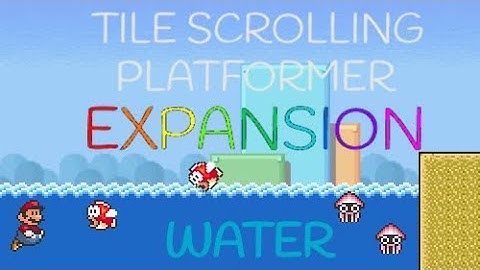 Tile Scrolling Platformer Expansion | Water