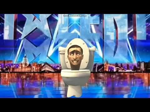 Kid Sings Skibidi Toilet in America gots talent
