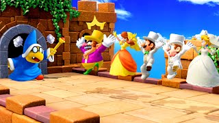 【マリオパーティ スイッチ】すべてのサバイバルミニゲームマリオ Vs プリンセスピーチ Vs クッパ Vs ロゼッタ (CPU最強 たつじん)