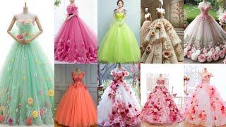 Princess Style Fancy Dress Designs for Big Girls | Party Wear, Wedding & Eid Collection 2025 screenshot 5