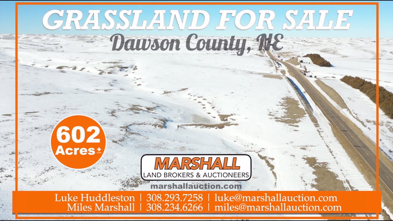 602 Acres Grassland Dawson County, Nebraska YouTube
