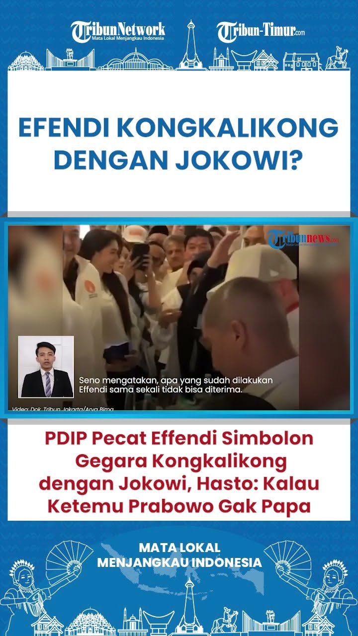 SHORT Effendi Simbolon Dipecat PDIP Gegara Kongkalikong Pilkada dengan Jokowi!