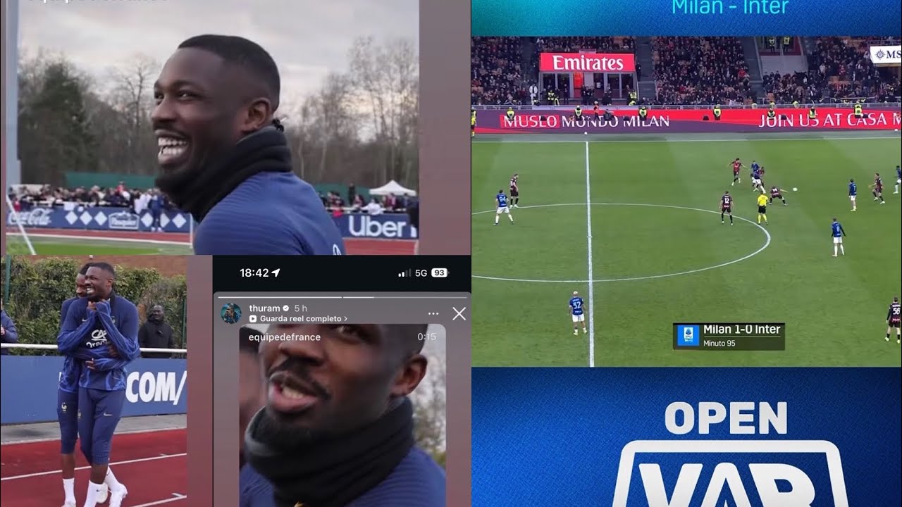 SPACCO TUTTO! THURAM HA ROTTO CON L INTER E COI COMPAGNI! PALESE! DOVERI E OPEN VAR E AIA: VERGOGNA!