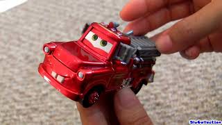 Disney Cars Blu Ray D Cruising Lightning Mcqueen & Rescue Squad Mater With Metallic Finish Review