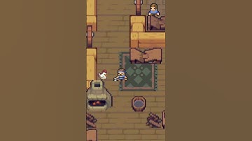 Olaf the Boozer Meets His Match: The Angry Chicken 🐔⚡ #Games #Sokoban #GamingMemes #IndieGame