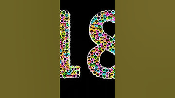 18 Neon Outline Effects #preview2effects #nurseryrhymes #learncounting #numbers #number