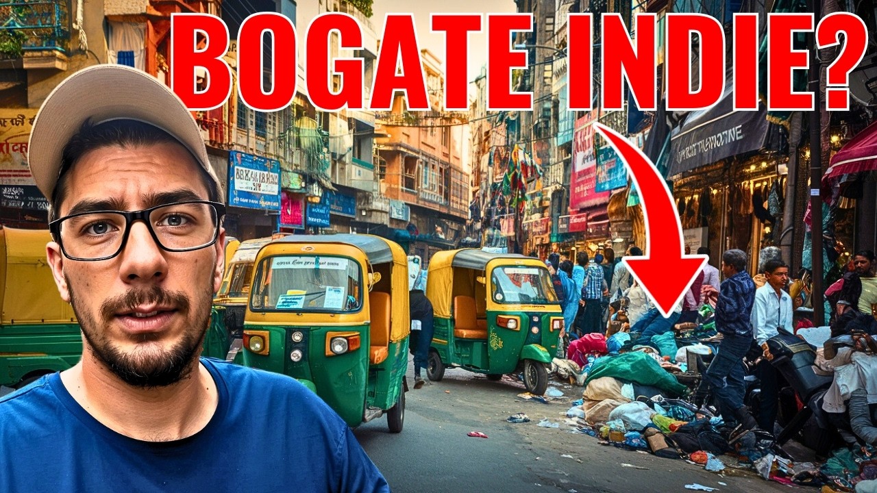 Najbogatsze miasto w INDIACH (Szok pod lotniskiem)