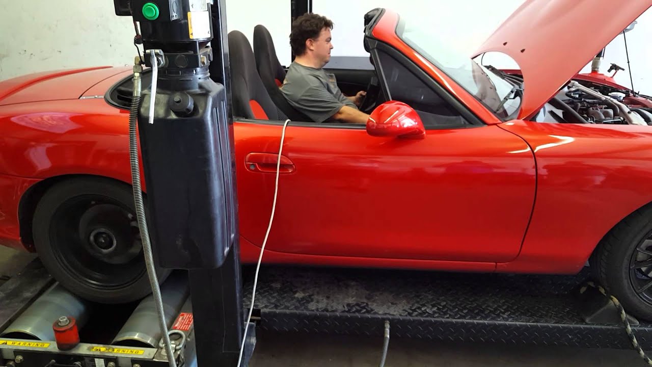 Mazdaspeed Miata Dyno 2 - Big Enchilada