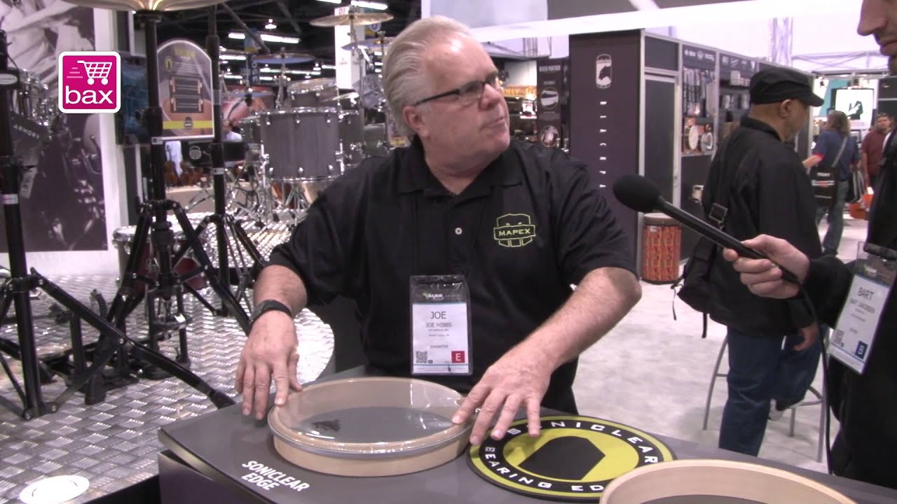 Mapex Soniclear Bearing Edge - NAMM 2014