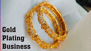 Gold Plating Business #gold #newbusinessideas #immitationjewellery #electroplating #FashionJewellery